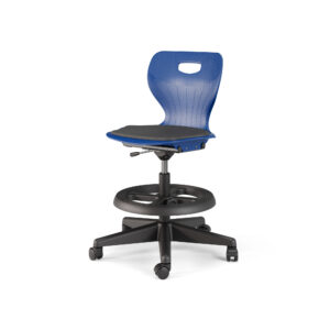 Lab Chair with Foot Ring & Gas Lift